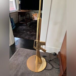 PHILIPPE STARCK, FLOOR LAMP "LOUNGE GUN M 16" FLOS. Height 170 cm